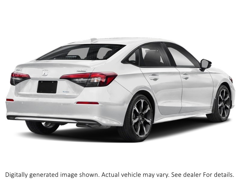 2026 Honda Civic Sedan Hybrid Sport Touring Ecvt Platinum White Pearl  Shot 6
