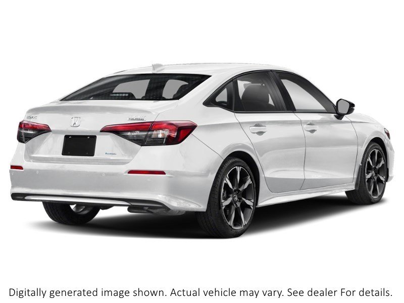 2026 Honda Civic Sedan Hybrid Sport Touring Ecvt Platinum White Pearl  Shot 6