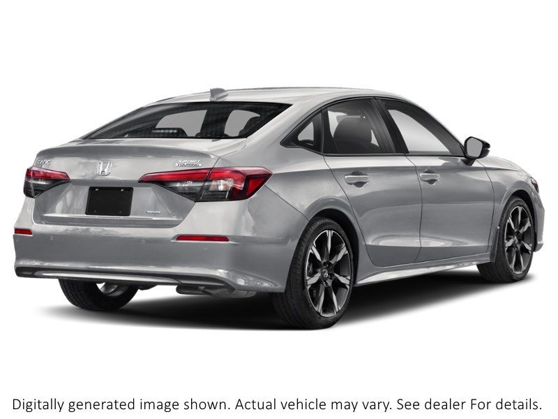 2026 Honda Civic Sedan Hybrid Sport Touring Ecvt Solar Reflection Silver Metallic  Shot 6