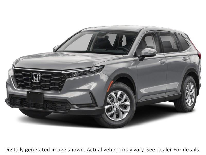 2025 Honda Cr-V LX AWD Solar Silver Metallic  Shot 4