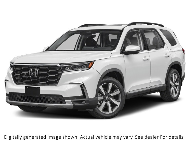 2025 Honda Pilot Touring AWD Platinum White Pearl  Shot 4
