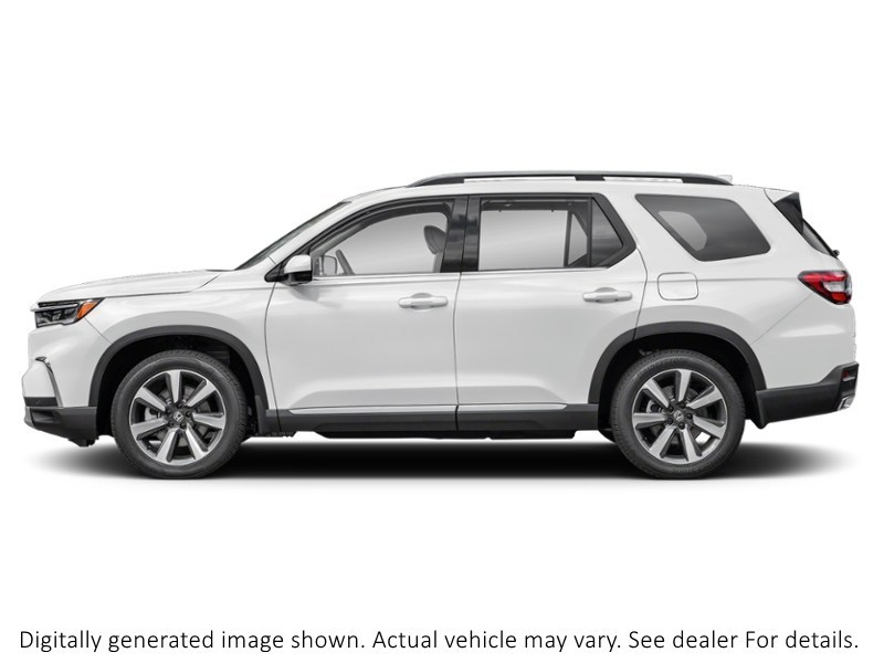 2025 Honda Pilot Touring AWD Platinum White Pearl  Shot 3