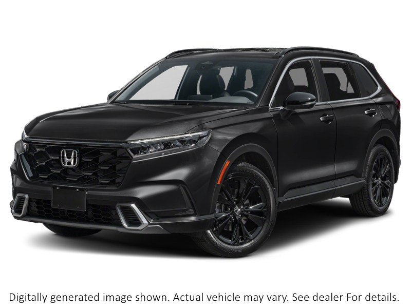 2025 Honda Cr-V Hybrid Touring AWD Crystal Black Pearl  Shot 1