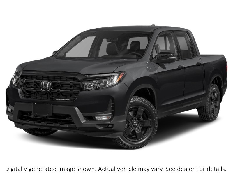 2025 Honda Ridgeline Black Edition AWD Crystal Black Pearl  Shot 2