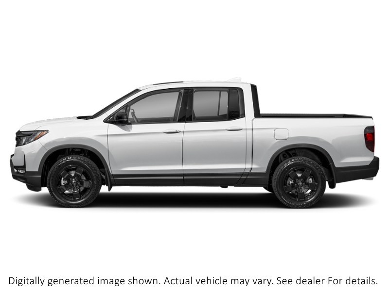 2025 Honda Ridgeline Black Edition AWD Platinum White Pearl  Shot 10