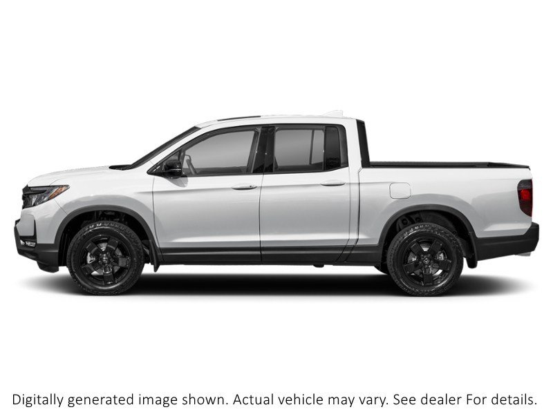 2025 Honda Ridgeline Black Edition AWD Platinum White Pearl  Shot 10