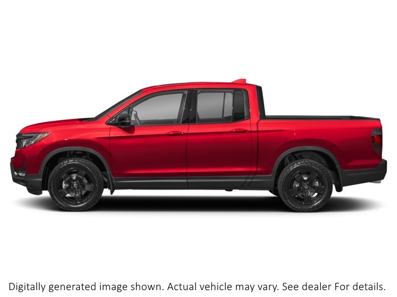 2025 Honda Ridgeline Black Edition AWD Radiant Red Metallic II  Shot 18
