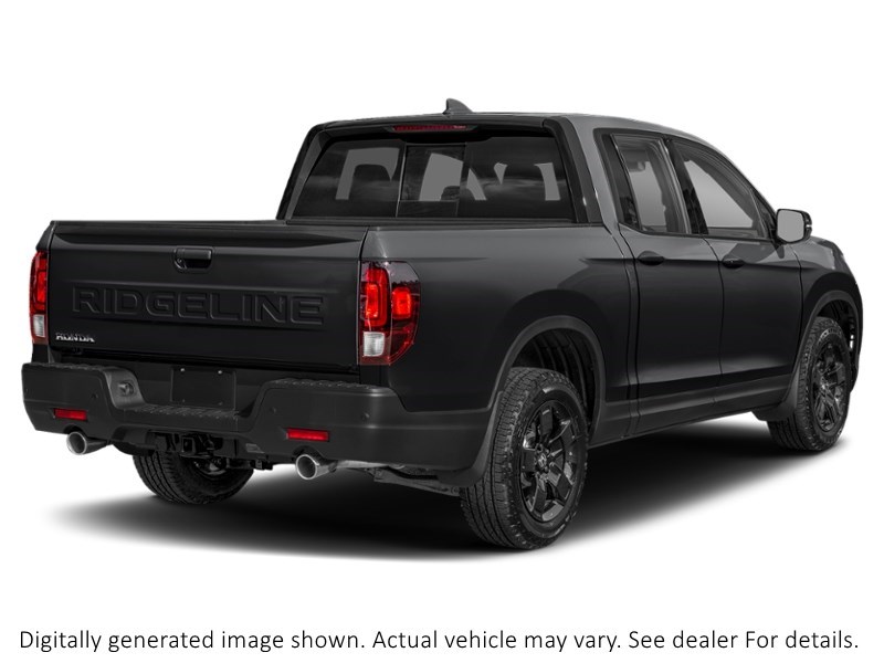 2026 Honda Ridgeline Black Edition AWD Crystal Black Pearl  Shot 2