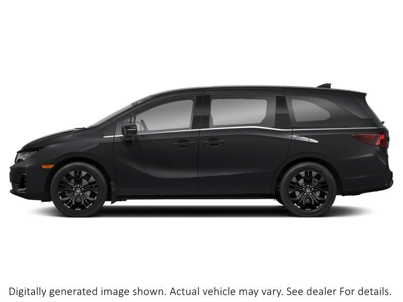 2026 Honda Odyssey Black Edition Auto Crystal Black Pearl  Shot 3
