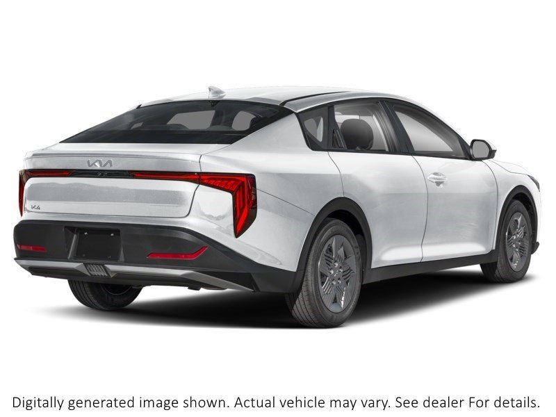 2026 Kia K4 LX FWD Snow White Pearl  Shot 9