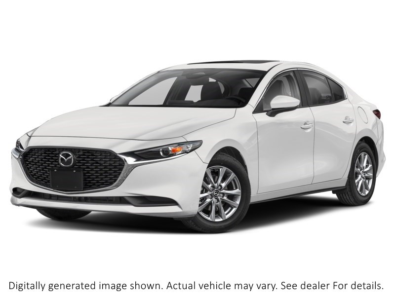 2026 Mazda Mazda3 Gs FWD Snowflake White Pearl  Shot 4