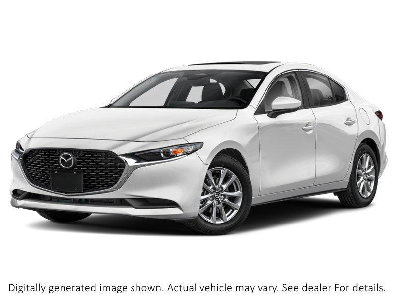 2026 Mazda Mazda3 Gs FWD Snowflake White Pearl  Shot 1