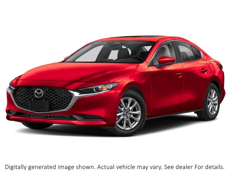 2025 Mazda Mazda3 Gs Auto FWD Soul Red Crystal Metallic  Shot 4