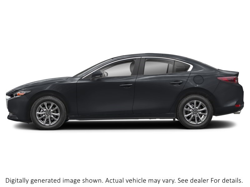 2026 Mazda Mazda3 Gs FWD Jet Black Mica  Shot 3