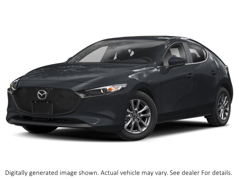 2026 Mazda Mazda3 Sport Gs Auto I-Activ AWD Jet Black Mica  Shot 4