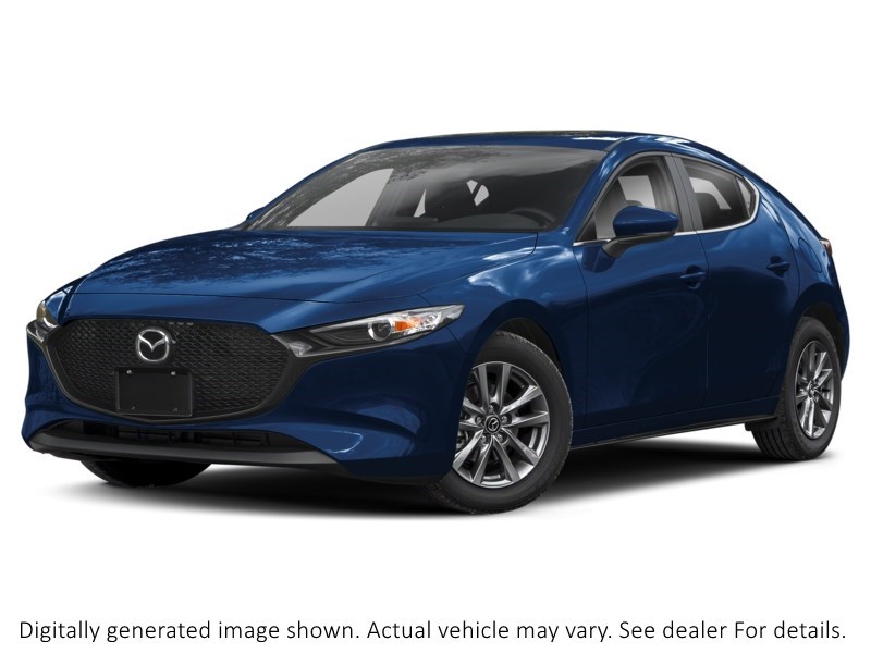 2026 Mazda Mazda3 Sport Gs Auto FWD Deep Crystal Blue Mica  Shot 4