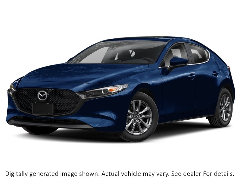 2026 Mazda Mazda3 Sport Gs Auto I-Activ AWD Deep Crystal Blue Mica  Shot 1