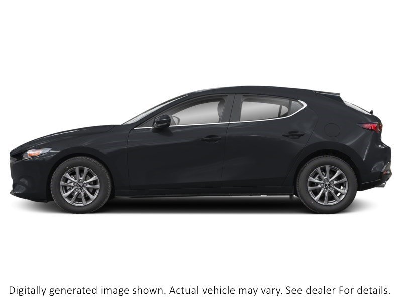 2026 Mazda Mazda3 Sport Gs Auto I-Activ AWD Jet Black Mica  Shot 5