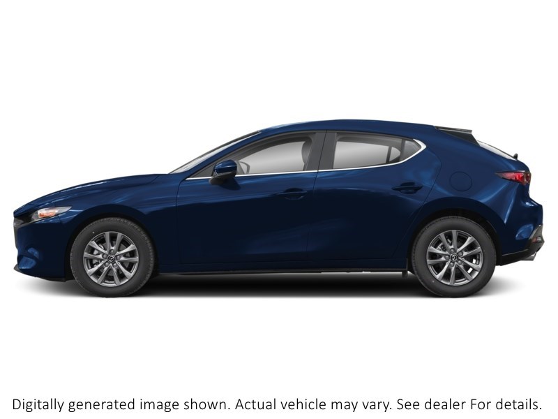 2026 Mazda Mazda3 Sport Gs Auto FWD Deep Crystal Blue Mica  Shot 3