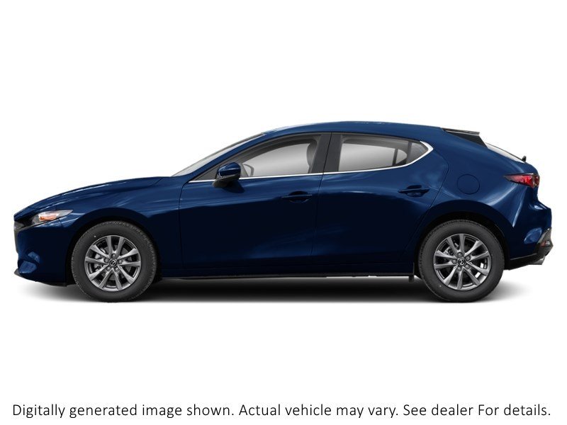 2026 Mazda Mazda3 Sport Gs Auto I-Activ AWD Deep Crystal Blue Mica  Shot 3