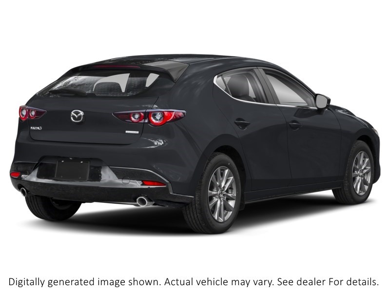 2026 Mazda Mazda3 Sport Gs Auto I-Activ AWD Jet Black Mica  Shot 2