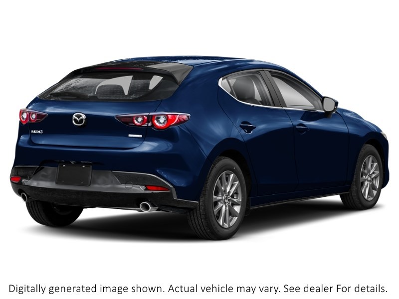 2026 Mazda Mazda3 Sport Gs Auto I-Activ AWD Deep Crystal Blue Mica  Shot 2