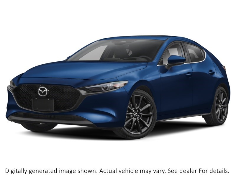 2025 Mazda Mazda3 Sport GT Auto FWD Deep Crystal Blue Mica  Shot 4