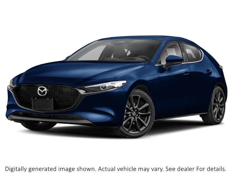 2025 Mazda Mazda3 Sport GT Auto FWD Deep Crystal Blue Mica  Shot 1
