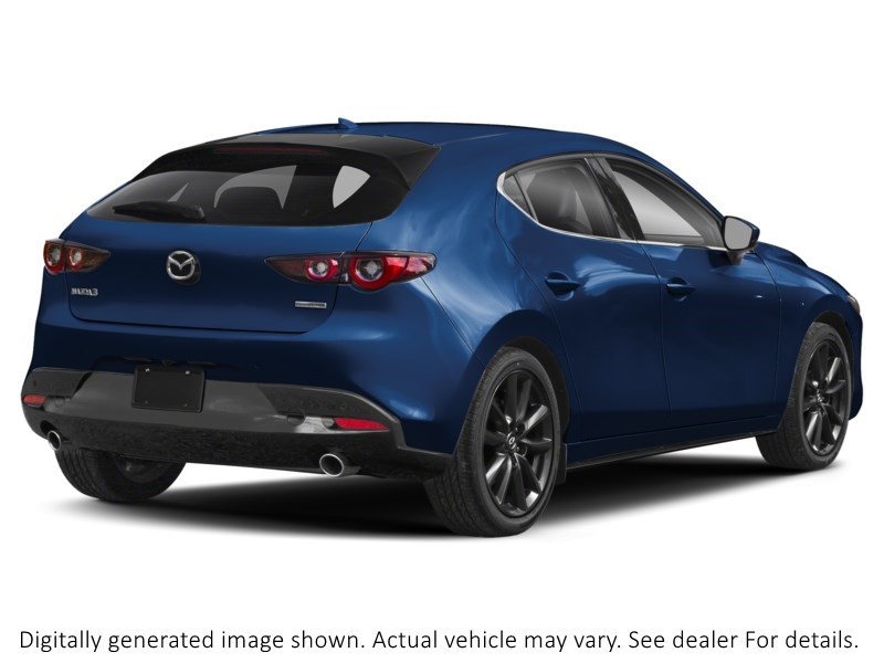 2025 Mazda Mazda3 Sport GT Auto FWD Deep Crystal Blue Mica  Shot 2