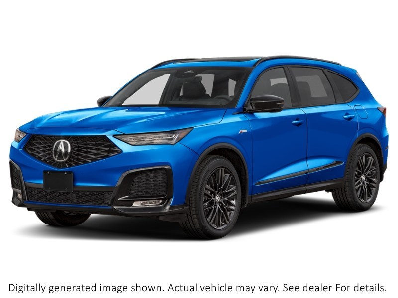 2026 Acura Mdx Platinum Elite A-Spec Sh-Awd Double Apex Blue Pearl  Shot 4