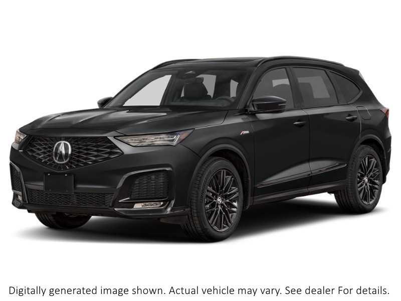 2026 Acura Mdx Platinum Elite A-Spec Sh-Awd Majestic Black Pearl  Shot 1