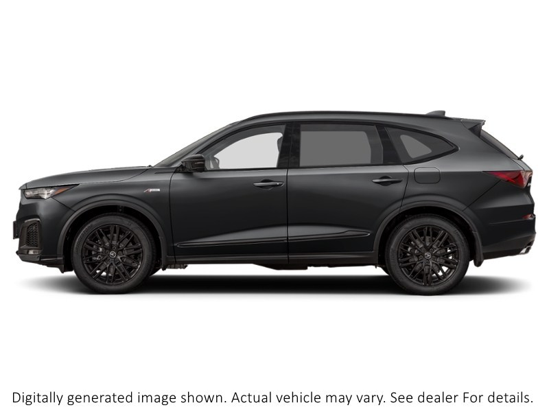 2026 Acura Mdx Platinum Elite A-Spec Sh-Awd Majestic Black Pearl  Shot 3