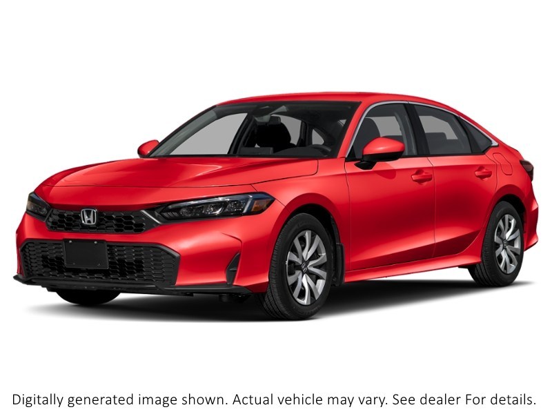 2026 Honda Civic Sedan LX CVT Rallye Red  Shot 19