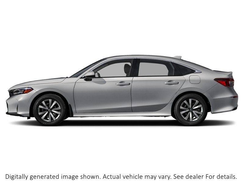 2026 Honda Civic Sedan LX CVT Solar Reflection Silver Metallic  Shot 15