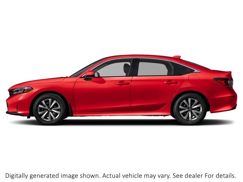 2026 Honda Civic Sedan LX CVT Rallye Red  Shot 21