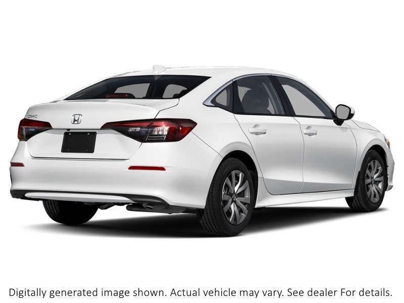 2026 Honda Civic Sedan LX CVT Platinum White Pearl  Shot 2