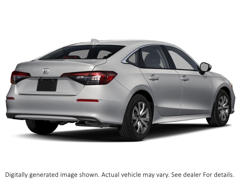 2026 Honda Civic Sedan LX CVT Solar Reflection Silver Metallic  Shot 14
