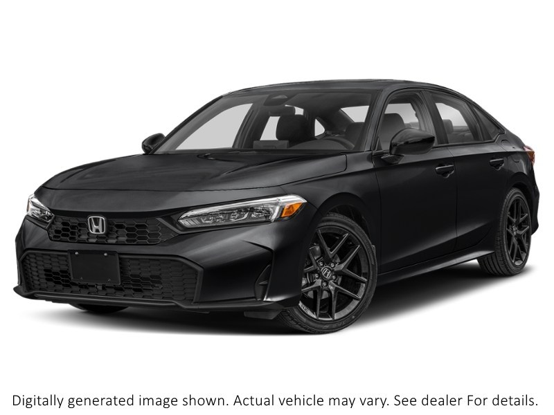 2026 Honda Civic Sedan Sport CVT Crystal Black Pearl  Shot 1