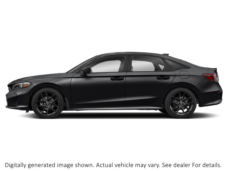 2026 Honda Civic Sedan Sport CVT Crystal Black Pearl  Shot 5