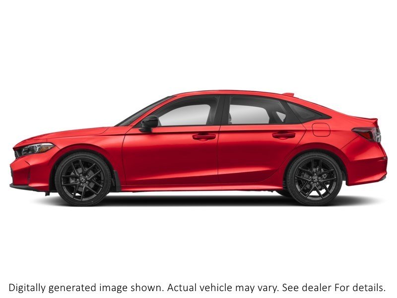 2026 Honda Civic Sport CVT Rallye Red  Shot 3