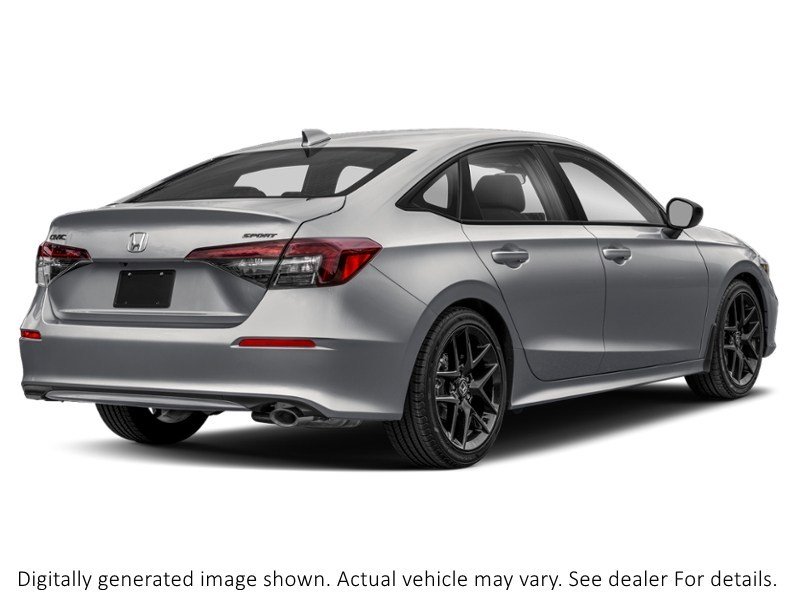 2026 Honda Civic Sedan Sport CVT Solar Reflection Silver Metallic  Shot 2