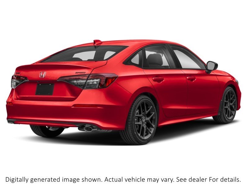 2026 Honda Civic Sport CVT Rallye Red  Shot 6