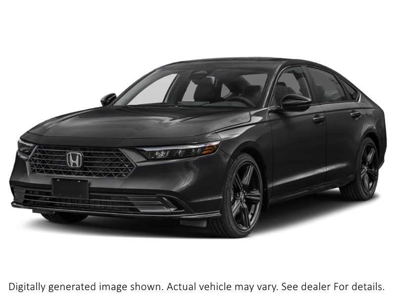 2026 Honda Accord Hybrid Sport-L Ecvt Crystal Black Pearl  Shot 3