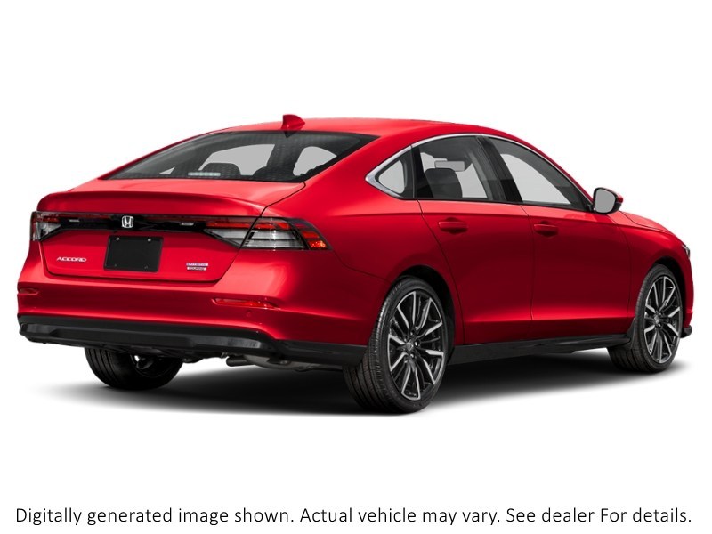 2026 Honda Accord Hybrid Touring Ecvt Radiant Red Metallic  Shot 2