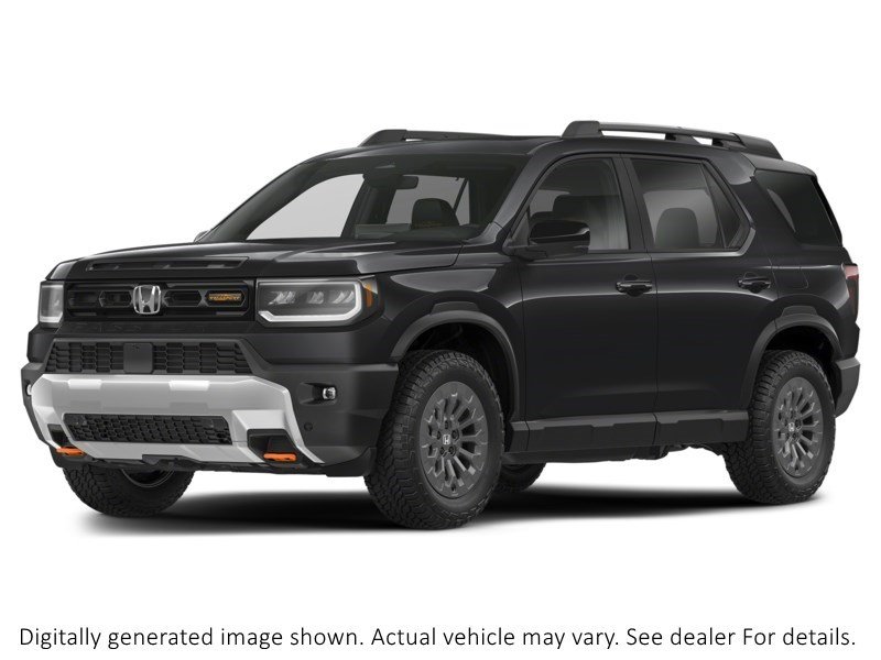 2026 Honda Passport Trailsport AWD Crystal Black Pearl  Shot 4