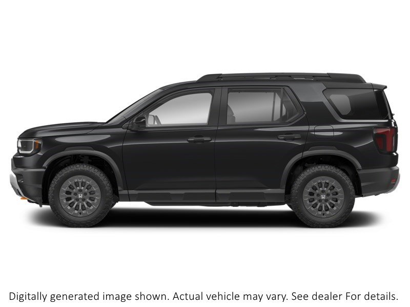 2026 Honda Passport Trailsport AWD Crystal Black Pearl  Shot 5