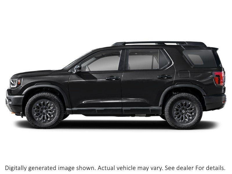 2026 Honda Passport Trailsport AWD Crystal Black Pearl  Shot 5