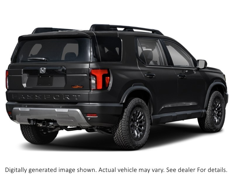2026 Honda Passport Trailsport AWD Crystal Black Pearl  Shot 2