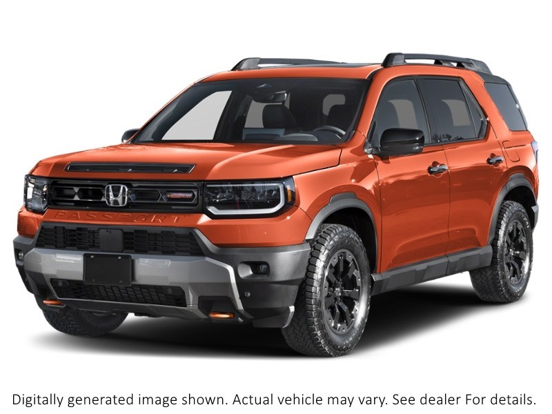 2026 Honda Passport Trailsport Touring AWD Sunset Orange II  Shot 1