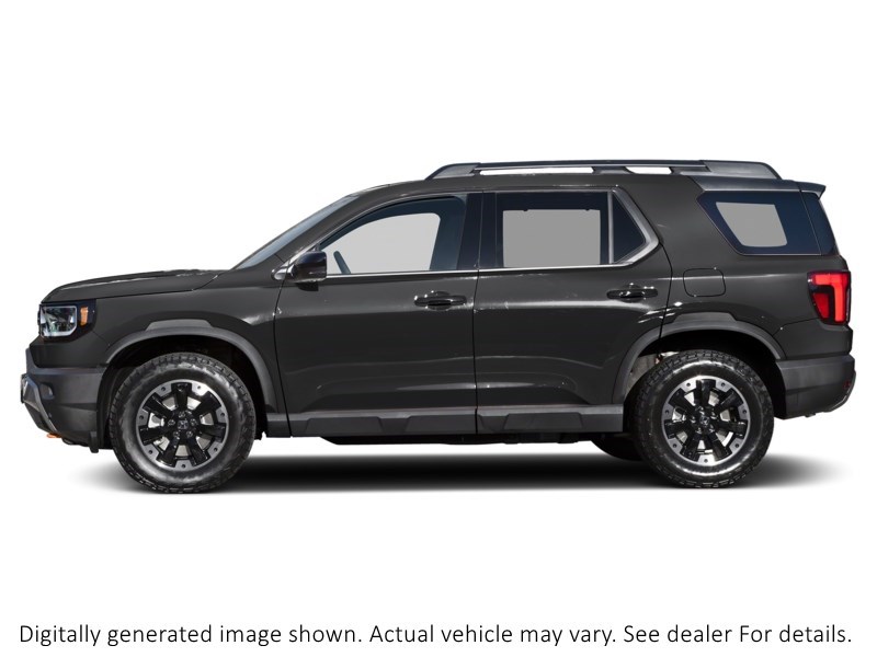 2026 Honda Passport Trailsport Touring AWD Crystal Black Pearl  Shot 3